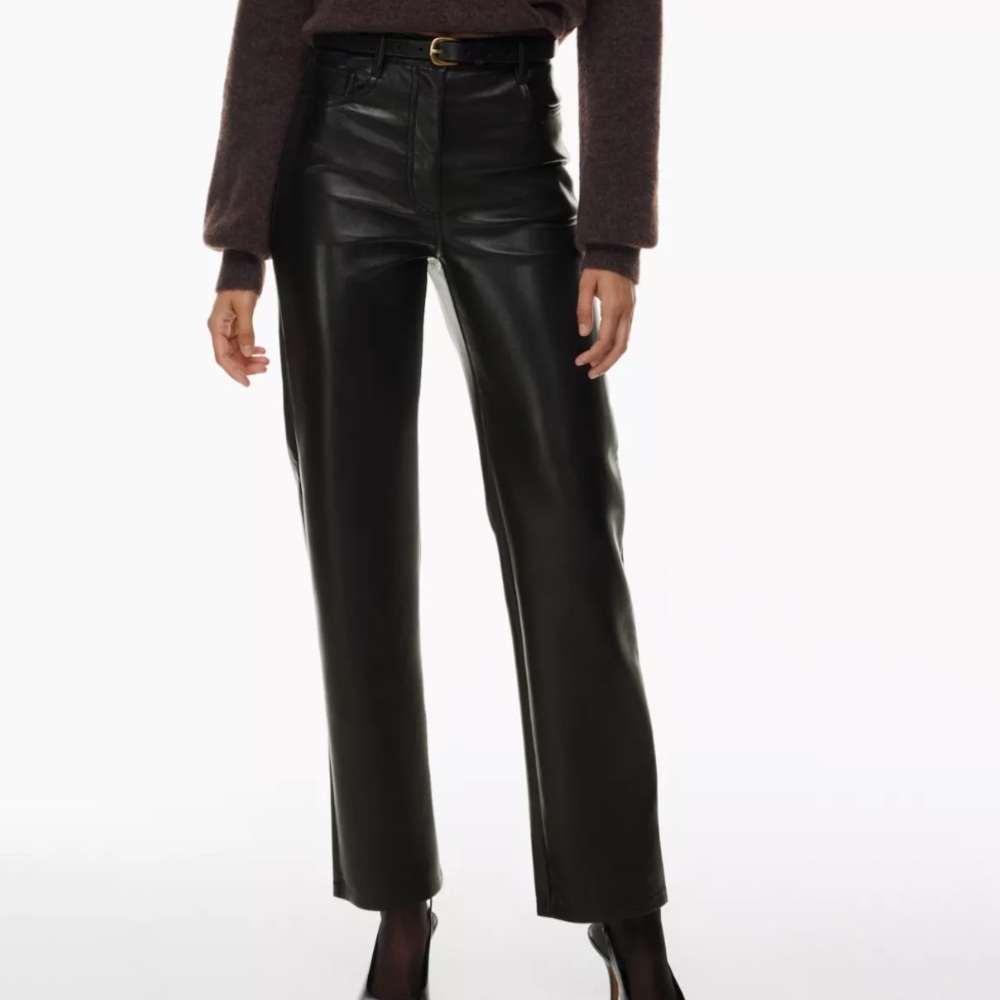 Aritzia Melina Pant Rich Mocha Brown
